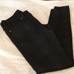 Big star stretch black jeans size 29